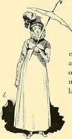 Picture 100 of 322 from Fashion in Paris; the various phases of feminine taste and aesthetics from 1797 to 1897 (1898), leaf 142