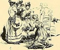 Picture 102 of 322 from Fashion in Paris; the various phases of feminine taste and aesthetics from 1797 to 1897 (1898), leaf 144