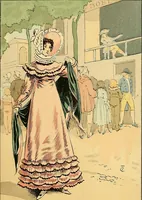 An illustration from Fashion in Paris; the various phases of feminine taste and aesthetics from 1797 to 1897 (1898)