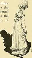An illustration from Fashion in Paris; the various phases of feminine taste and aesthetics from 1797 to 1897 (1898)