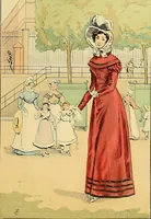 Picture 118 of 322 from Fashion in Paris; the various phases of feminine taste and aesthetics from 1797 to 1897 (1898), leaf 163