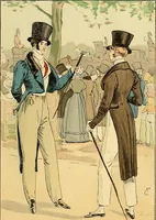 An illustration from Fashion in Paris; the various phases of feminine taste and aesthetics from 1797 to 1897 (1898)