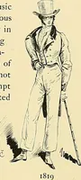 An illustration from Fashion in Paris; the various phases of feminine taste and aesthetics from 1797 to 1897 (1898)