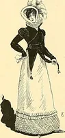 An illustration from Fashion in Paris; the various phases of feminine taste and aesthetics from 1797 to 1897 (1898)