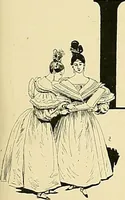 Picture 136 of 322 from Fashion in Paris; the various phases of feminine taste and aesthetics from 1797 to 1897 (1898), leaf 185
