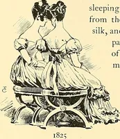 An illustration from Fashion in Paris; the various phases of feminine taste and aesthetics from 1797 to 1897 (1898)