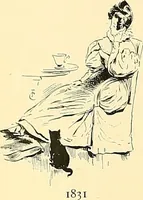 Picture 146 of 322 from Fashion in Paris; the various phases of feminine taste and aesthetics from 1797 to 1897 (1898), leaf 196