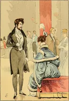 An illustration from Fashion in Paris; the various phases of feminine taste and aesthetics from 1797 to 1897 (1898)