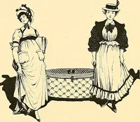 An illustration from Fashion in Paris; the various phases of feminine taste and aesthetics from 1797 to 1897 (1898)
