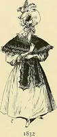 Picture 151 of 322 from Fashion in Paris; the various phases of feminine taste and aesthetics from 1797 to 1897 (1898), leaf 203