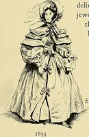 Picture 152 of 322 from Fashion in Paris; the various phases of feminine taste and aesthetics from 1797 to 1897 (1898), leaf 203