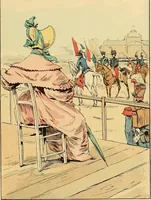Picture 154 of 322 from Fashion in Paris; the various phases of feminine taste and aesthetics from 1797 to 1897 (1898), leaf 205