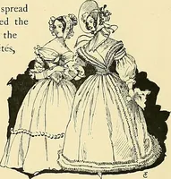 An illustration from Fashion in Paris; the various phases of feminine taste and aesthetics from 1797 to 1897 (1898)