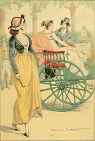 Picture 11 of 322 from Fashion in Paris; the various phases of feminine taste and aesthetics from 1797 to 1897 (1898), leaf 23