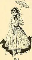 An illustration from Fashion in Paris; the various phases of feminine taste and aesthetics from 1797 to 1897 (1898)