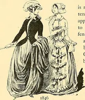 An illustration from Fashion in Paris; the various phases of feminine taste and aesthetics from 1797 to 1897 (1898)