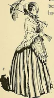An illustration from Fashion in Paris; the various phases of feminine taste and aesthetics from 1797 to 1897 (1898)
