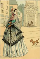 An illustration from Fashion in Paris; the various phases of feminine taste and aesthetics from 1797 to 1897 (1898)