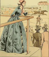 Picture 193 of 322 from Fashion in Paris; the various phases of feminine taste and aesthetics from 1797 to 1897 (1898), leaf 247
