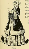 An illustration from Fashion in Paris; the various phases of feminine taste and aesthetics from 1797 to 1897 (1898)
