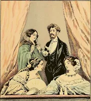 An illustration from Fashion in Paris; the various phases of feminine taste and aesthetics from 1797 to 1897 (1898)