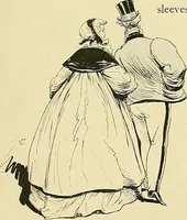An illustration from Fashion in Paris; the various phases of feminine taste and aesthetics from 1797 to 1897 (1898)