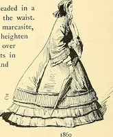 An illustration from Fashion in Paris; the various phases of feminine taste and aesthetics from 1797 to 1897 (1898)