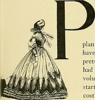 Picture 229 of 322 from Fashion in Paris; the various phases of feminine taste and aesthetics from 1797 to 1897 (1898), leaf 279