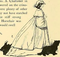 An illustration from Fashion in Paris; the various phases of feminine taste and aesthetics from 1797 to 1897 (1898)