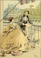 Picture 244 of 322 from Fashion in Paris; the various phases of feminine taste and aesthetics from 1797 to 1897 (1898), leaf 299
