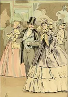 An illustration from Fashion in Paris; the various phases of feminine taste and aesthetics from 1797 to 1897 (1898)