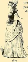 Picture 273 of 322 from Fashion in Paris; the various phases of feminine taste and aesthetics from 1797 to 1897 (1898), leaf 336