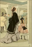 An illustration from Fashion in Paris; the various phases of feminine taste and aesthetics from 1797 to 1897 (1898)