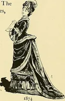 An illustration from Fashion in Paris; the various phases of feminine taste and aesthetics from 1797 to 1897 (1898)