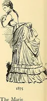 Picture 277 of 322 from Fashion in Paris; the various phases of feminine taste and aesthetics from 1797 to 1897 (1898), leaf 342