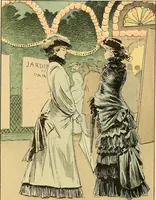 An illustration from Fashion in Paris; the various phases of feminine taste and aesthetics from 1797 to 1897 (1898)