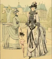 An illustration from Fashion in Paris; the various phases of feminine taste and aesthetics from 1797 to 1897 (1898)