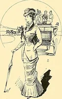 Picture 294 of 322 from Fashion in Paris; the various phases of feminine taste and aesthetics from 1797 to 1897 (1898), leaf 368
