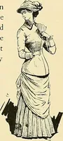 An illustration from Fashion in Paris; the various phases of feminine taste and aesthetics from 1797 to 1897 (1898)
