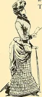 Picture 298 of 322 from Fashion in Paris; the various phases of feminine taste and aesthetics from 1797 to 1897 (1898), leaf 372