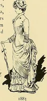 Picture 301 of 322 from Fashion in Paris; the various phases of feminine taste and aesthetics from 1797 to 1897 (1898), leaf 377