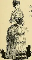 An illustration from Fashion in Paris; the various phases of feminine taste and aesthetics from 1797 to 1897 (1898)
