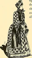 Picture 303 of 322 from Fashion in Paris; the various phases of feminine taste and aesthetics from 1797 to 1897 (1898), leaf 378