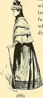 An illustration from Fashion in Paris; the various phases of feminine taste and aesthetics from 1797 to 1897 (1898)