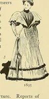Picture 315 of 322 from Fashion in Paris; the various phases of feminine taste and aesthetics from 1797 to 1897 (1898), leaf 393