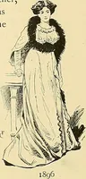 Picture 320 of 322 from Fashion in Paris; the various phases of feminine taste and aesthetics from 1797 to 1897 (1898), leaf 399