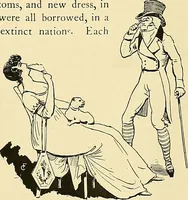 An illustration from Fashion in Paris; the various phases of feminine taste and aesthetics from 1797 to 1897 (1898)