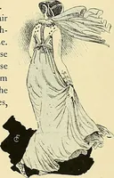 An illustration from Fashion in Paris; the various phases of feminine taste and aesthetics from 1797 to 1897 (1898)