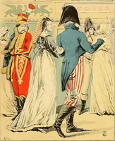 An illustration from Fashion in Paris; the various phases of feminine taste and aesthetics from 1797 to 1897 (1898)