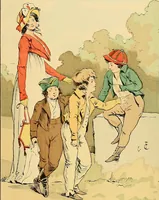 An illustration from Fashion in Paris; the various phases of feminine taste and aesthetics from 1797 to 1897 (1898)